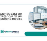 3 razones para ser secretario/a de un consultorio médico